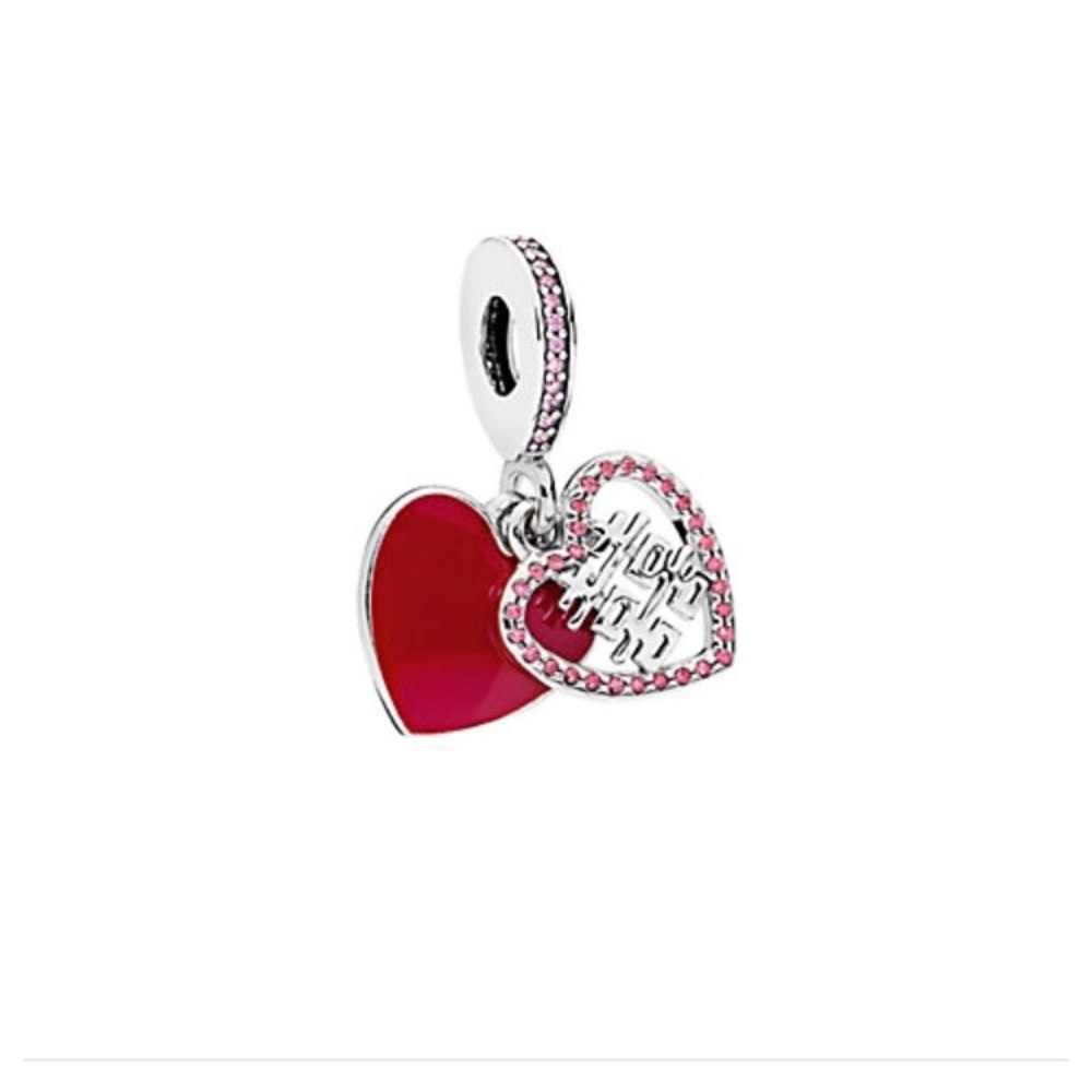 Pandora charm Doble happiness